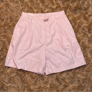 ESCADA SPORT SIZE 36 Light Pink High-Waisted Shorts